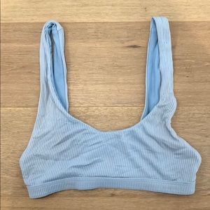 Beach riot ribbed sports bra